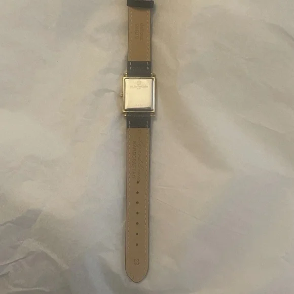 Ladies Michel Herbelin Wristwatch Lizard Grain Strap France
